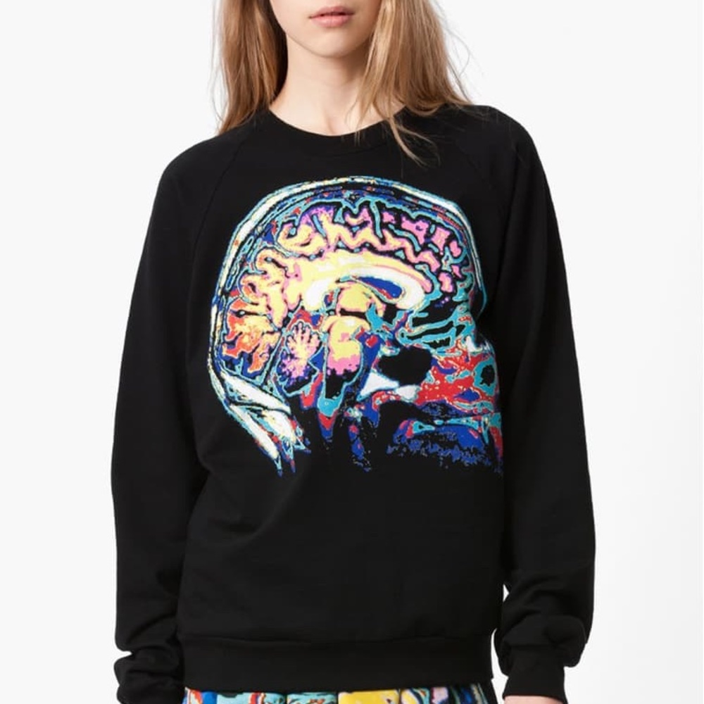 Authentic Christopher Kane Brain Sweatshirt